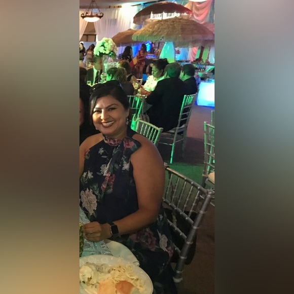 Sweet Pea for New York & Company Floral by Stacy Frati Sleeveless Tip - XL - Picture 7 of 9